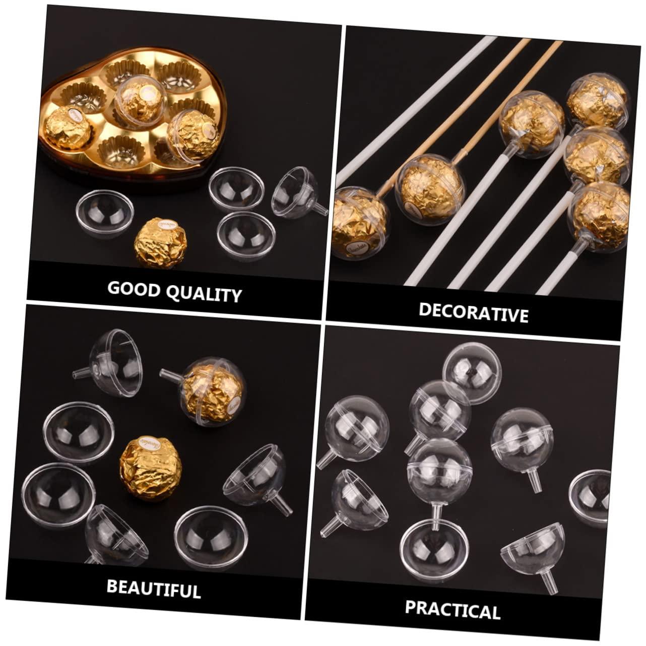 SHOWERORO SHOWERORO Luxurious Chocolate Bouquet Case 100Pcs Candy Holder for Wrapping Decorating Chocolates Sweets