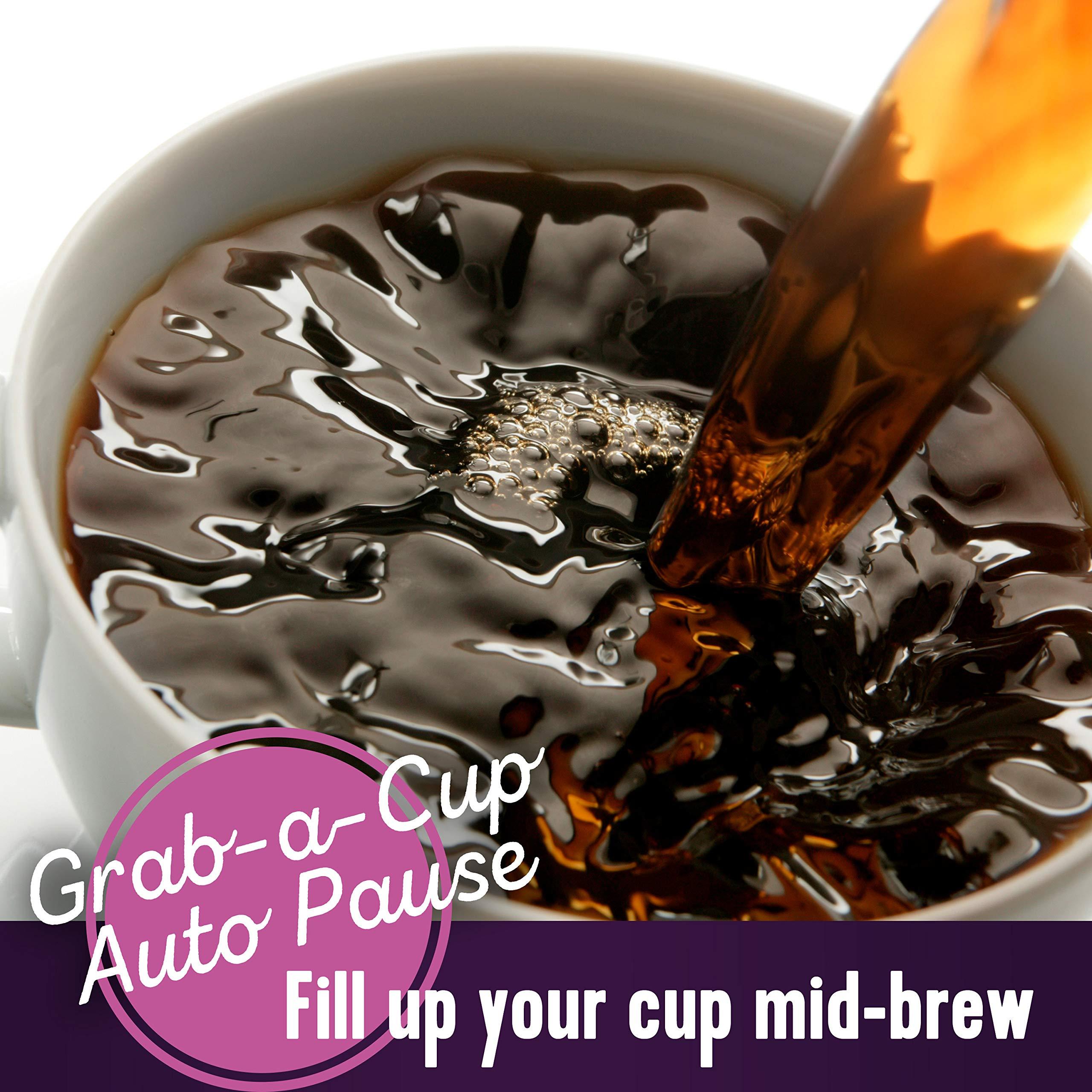 Mr. Coffee Mr. Coffee Black Coffee Maker, 12 Cups, with Auto Pause and Glass Carafe, Perfect for Home and Office Use