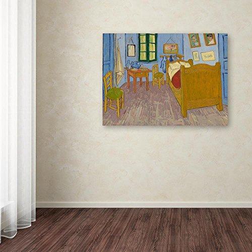 Trademark Fine Art Trademark Fine Art Van Gogh's Bedroom at Arles Wall Dcor, 35 in x 47 in