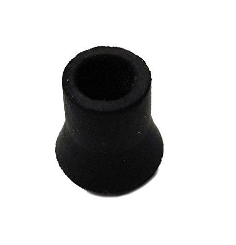Herco Herco Miniature Black Rubber Tip (3/16" ID) - 4 pcs