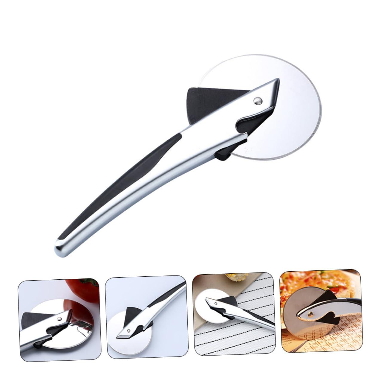 FUNOMOCYA FUNOMOCYA Practical Pizza Wheel Creative Shark Design Zinc Alloy Pizza Slicer Easy to Use for Family