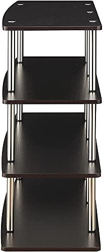 Convenience Concepts Convenience Concepts 131372ES XL Highboy 4-Tier TV Stand, Espresso