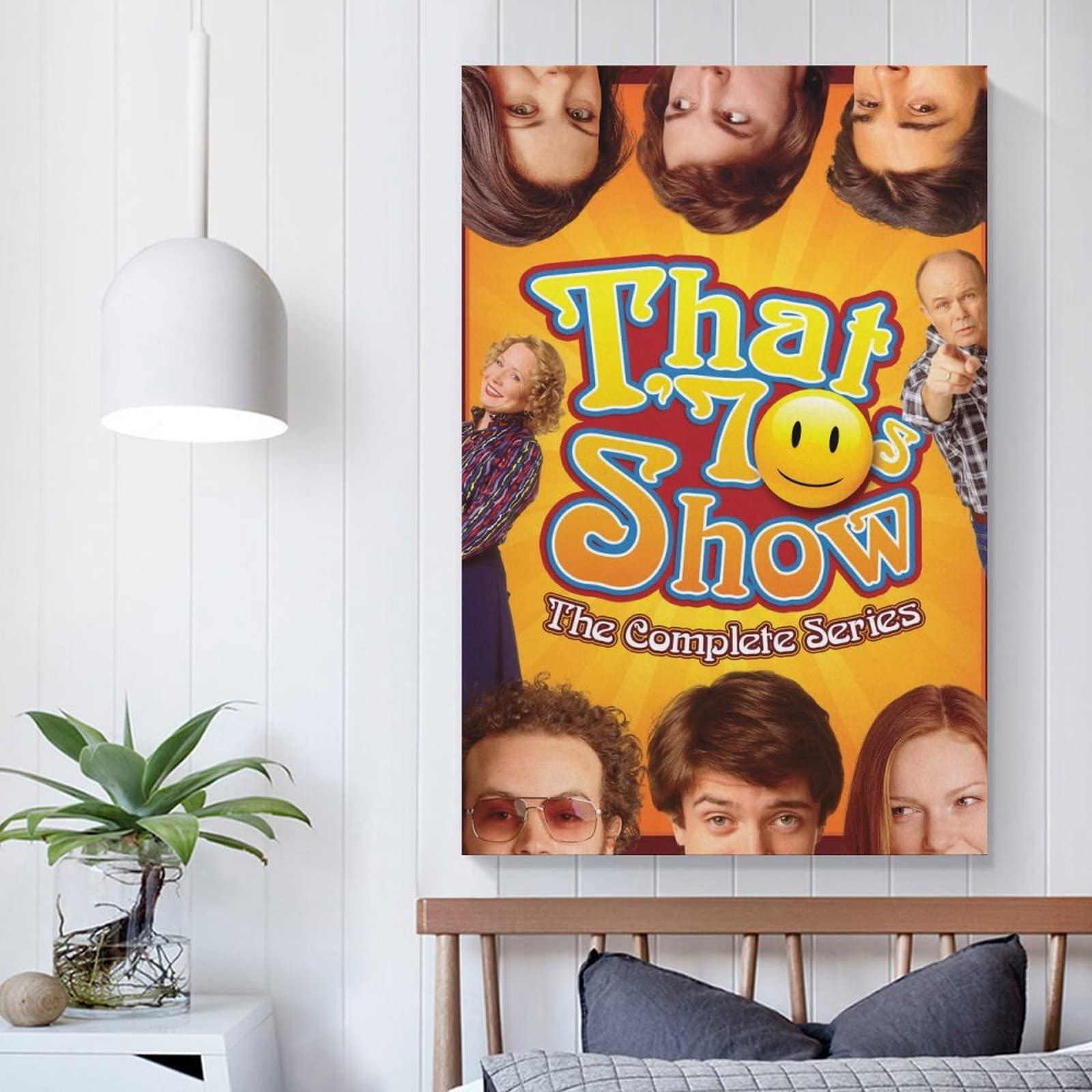 BEBUSH That \'70s Show Movie Poster Room Aesthetic Poster Movie 70s Show Art Prints Wall Decor (11) Canvas Painting Posters and Prints Wall Art Pictures for Living Room Bedroom Decor 20x30inch(50x75cm) Unfra