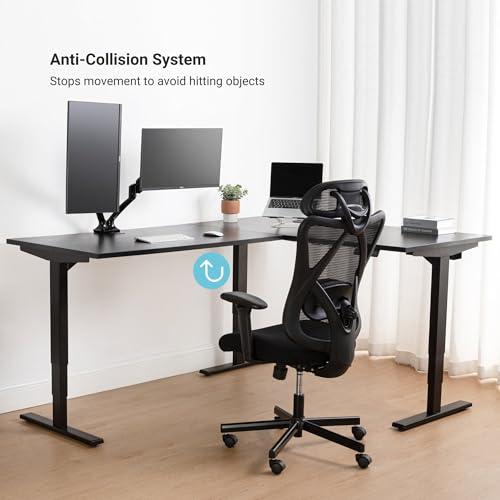 Progressive Desk Standing Desk: FLT-05, DT-3030-WW, DT-4830-WW, DA-10-Black
