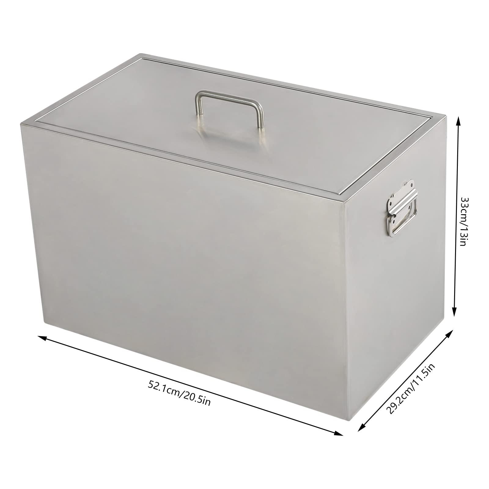 CUBELLIN CUBELLIN Commercial Water Bath Canner 50L Stove Top Canner Pot Stainless Steel Boiling Water Canner with Can Racks Kitchen Water Bath Canning Pot