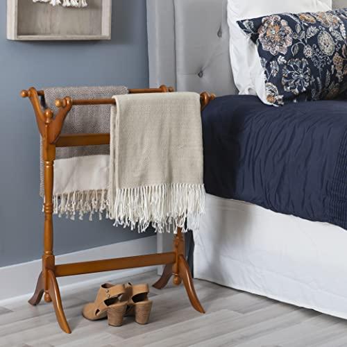 Powell Furniture Powell Furniture Boonie Oak Finished Blanket/Quilt Rack by Powell