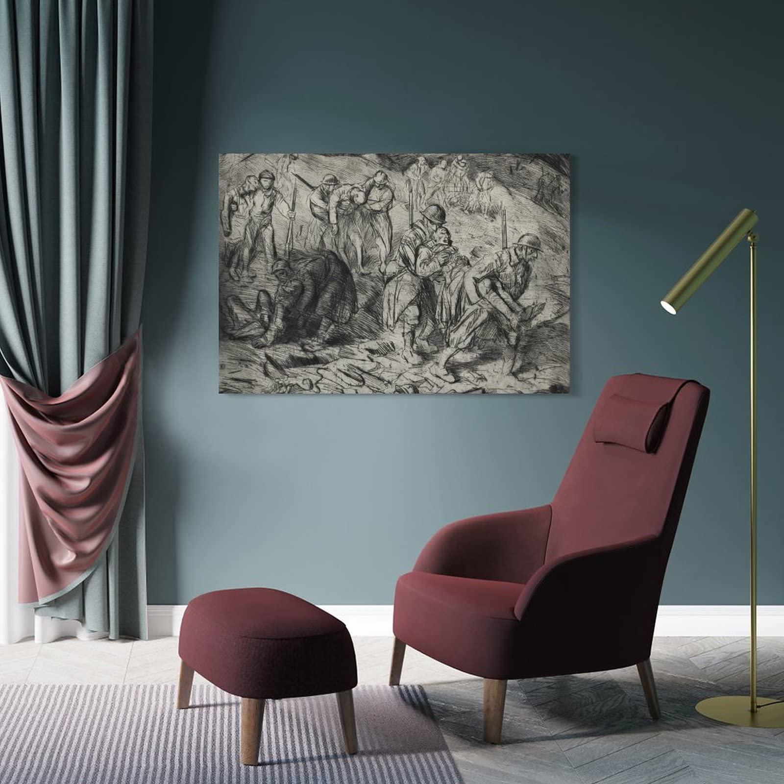 danlu Poster of Theophile Steinlen Art Nouveau Painter (3) Picture Print Wall Art Poster Painting Canvas Posters Artworks Gift Idea Room Aesthetic 20x30inch(50x75cm)