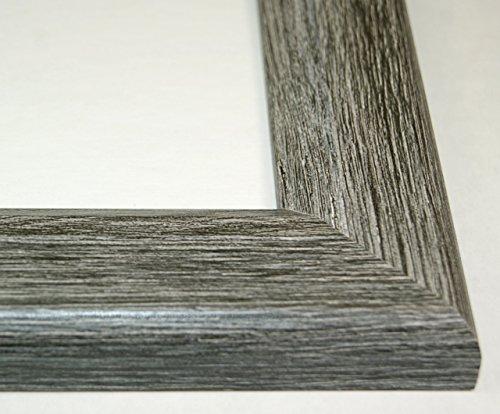 Creative Letter Art Creative Letter Art - Personalized Framed Name Sign with Black & White Architectural Metal Alphabet Photographs Including Driftwood Self Standing Frame