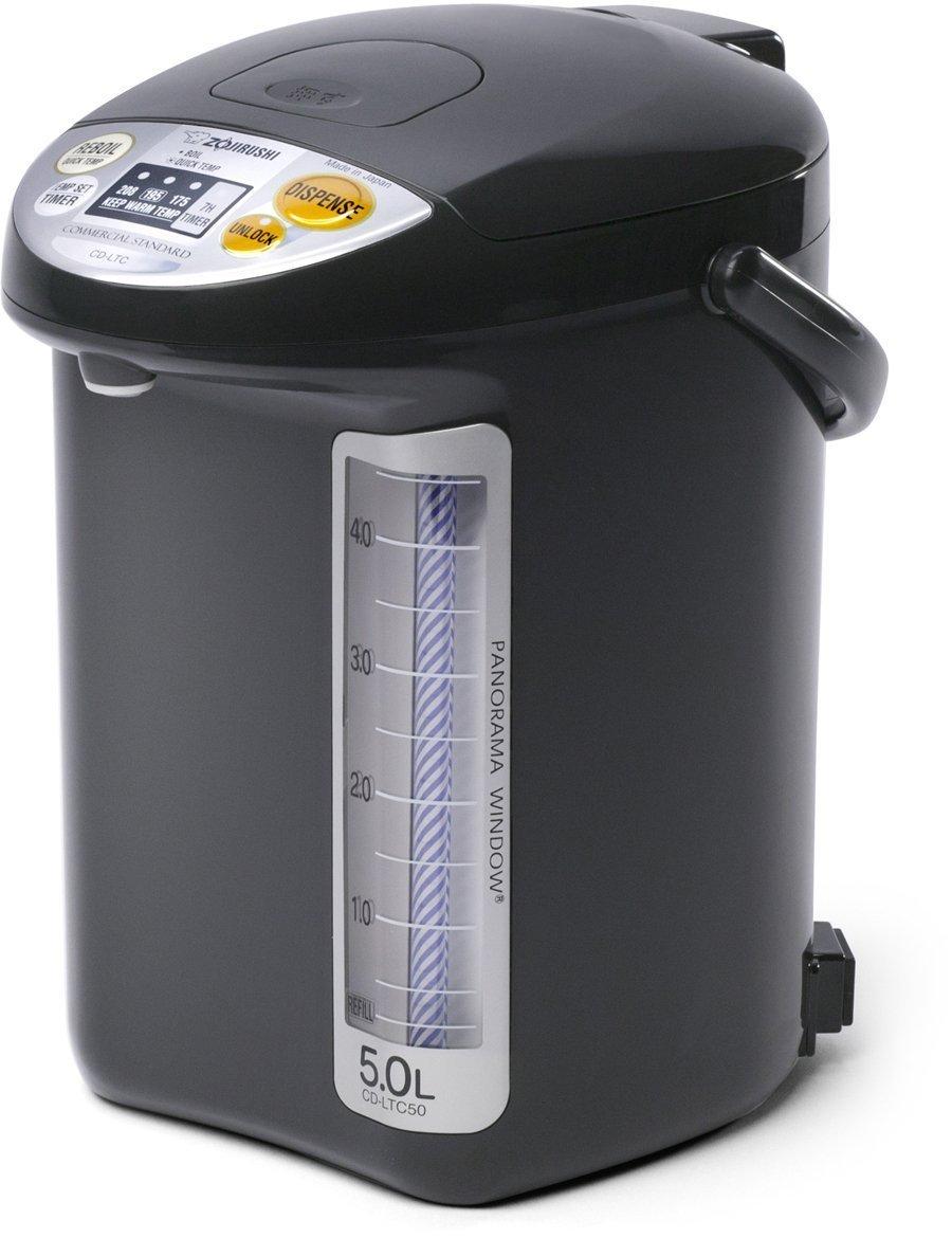 Zojirushi Zojirushi CD-LTC50 Commercial Water Boiler and Warmer (169 oz, Black)