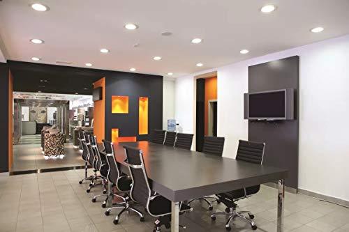 Lithonia Lighting Lithonia Lighting WF6 SQ S LED 30K MW M6 Ultra-Thin Square LED Recessed Ceiling Light, 3000K | Bright White, Matte White