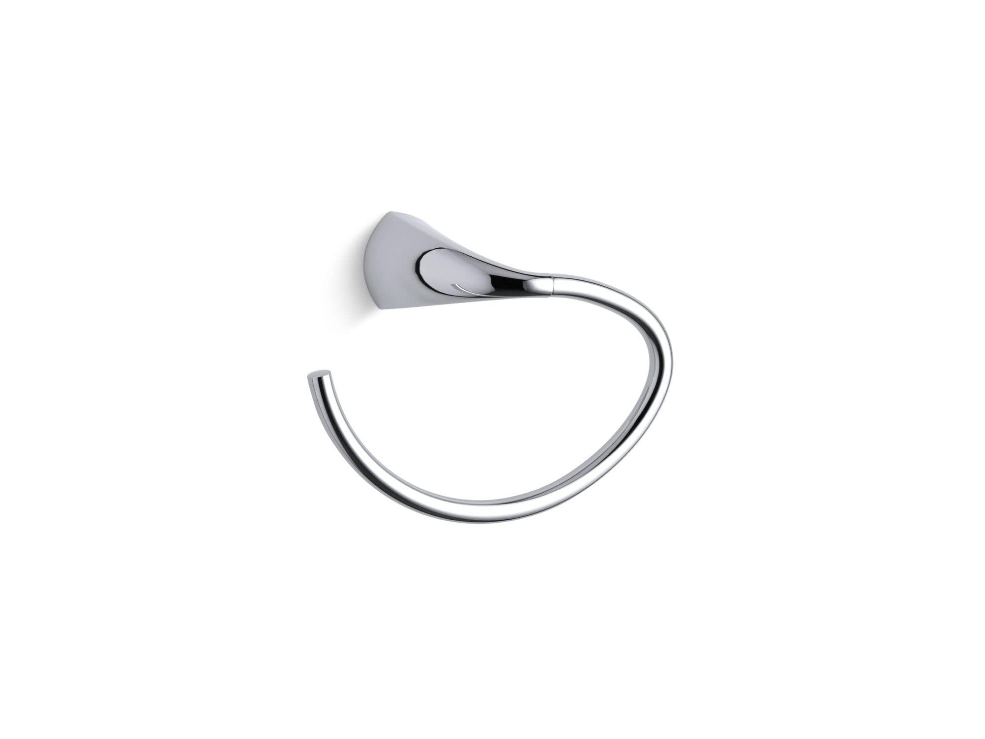 Kohler KOHLER Towel Ring, Bathroom-Towel Ring, Alteo Collection, Polished Chrome, K-37057-CP