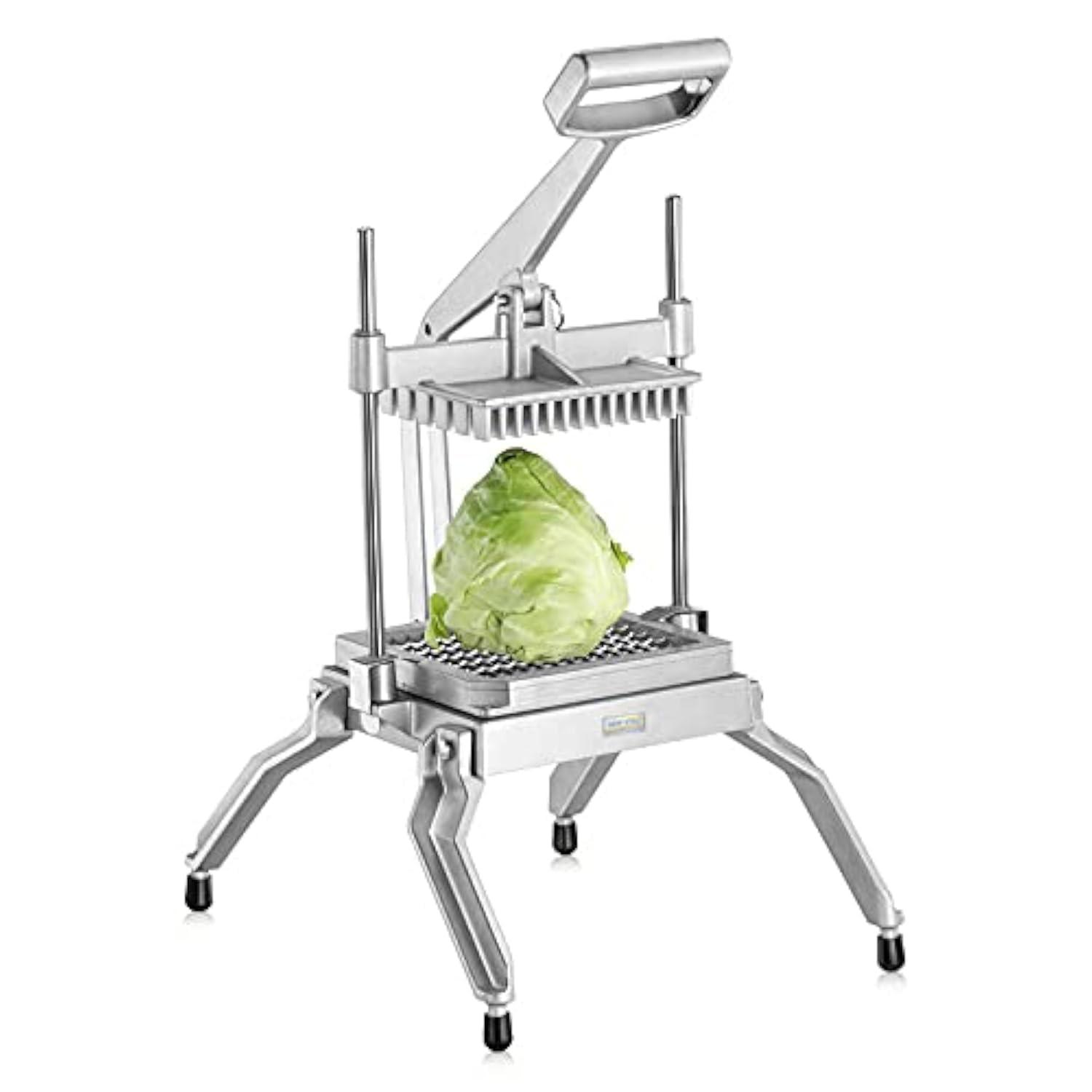 New Star Foodservice New Star Foodservice 1029055 Extra Heavy Duty Aluminum Frame Vegetable Slicer Lettuce Cutter