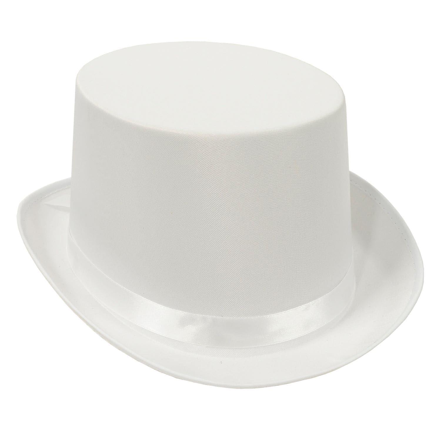 jAc White Top Hat- 1 Pc.