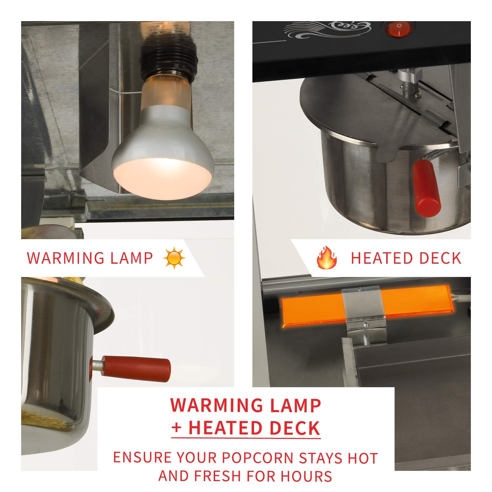 Funtime FunTime Carnival Style 4-Ounce Hot Oil Popcorn Machine, Black