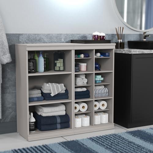 ClosetMaid ClosetMaid Modular Storage Shelf Unit with 3-Shelves, Taupe