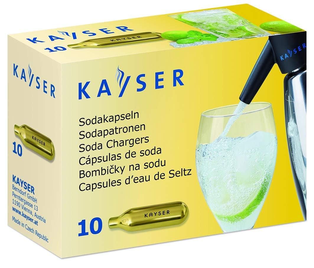 Kayser Kayser 10-Count CO2 Soda Chargers