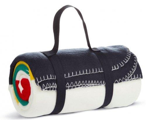 Hudson's Bay Company Hudson's Bay Fleece Throw Blanket Chunky Stripe