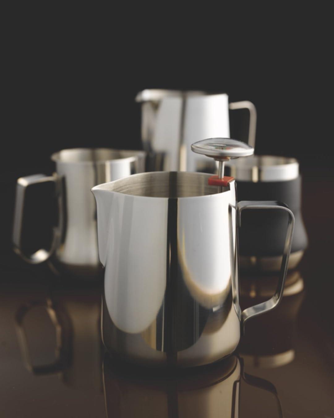 Rattleware Rattleware 12 oz Macchiato Milk Frothing Pitcher - Stainless Steel, Perfect for Latte Art Enthusiasts, Ideal for Home and Commercial Use