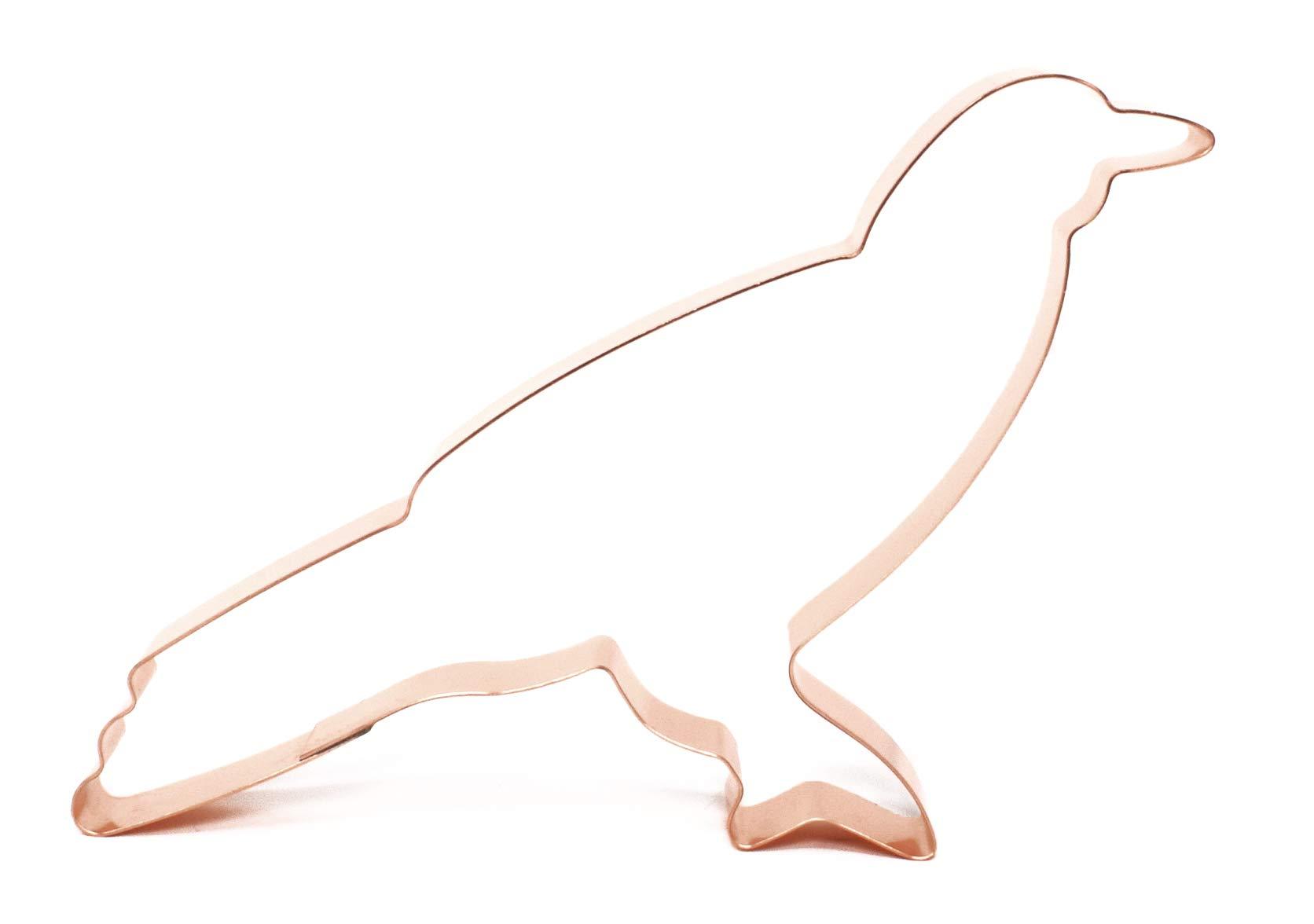 The Fussy Pup Large Crow Bird Cookie Cutter, 6 x 4.5 inches