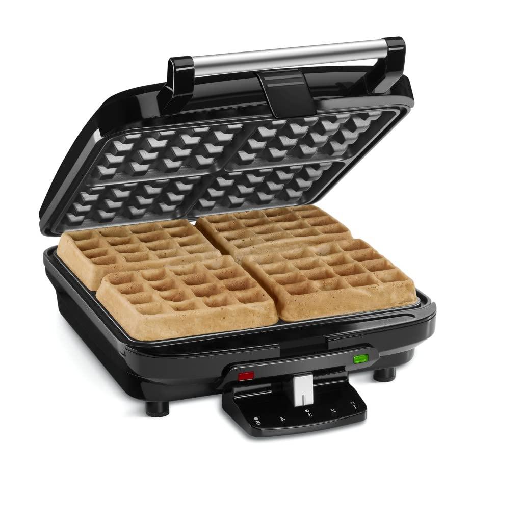 Cuisinart Cuisinart 4-Slice Belgian Waffle Maker, Stainless Steel/Black, WAF-150P1
