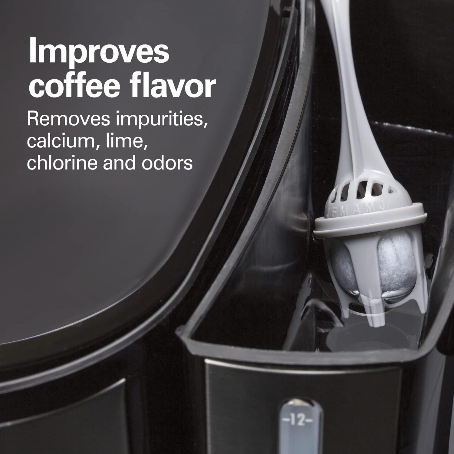 Hamilton Beach Hamilton Beach FlexBrew Trio 12c Coffee Maker Bundle with 2-Pack Water Filter Replacement Pods, Black 49902