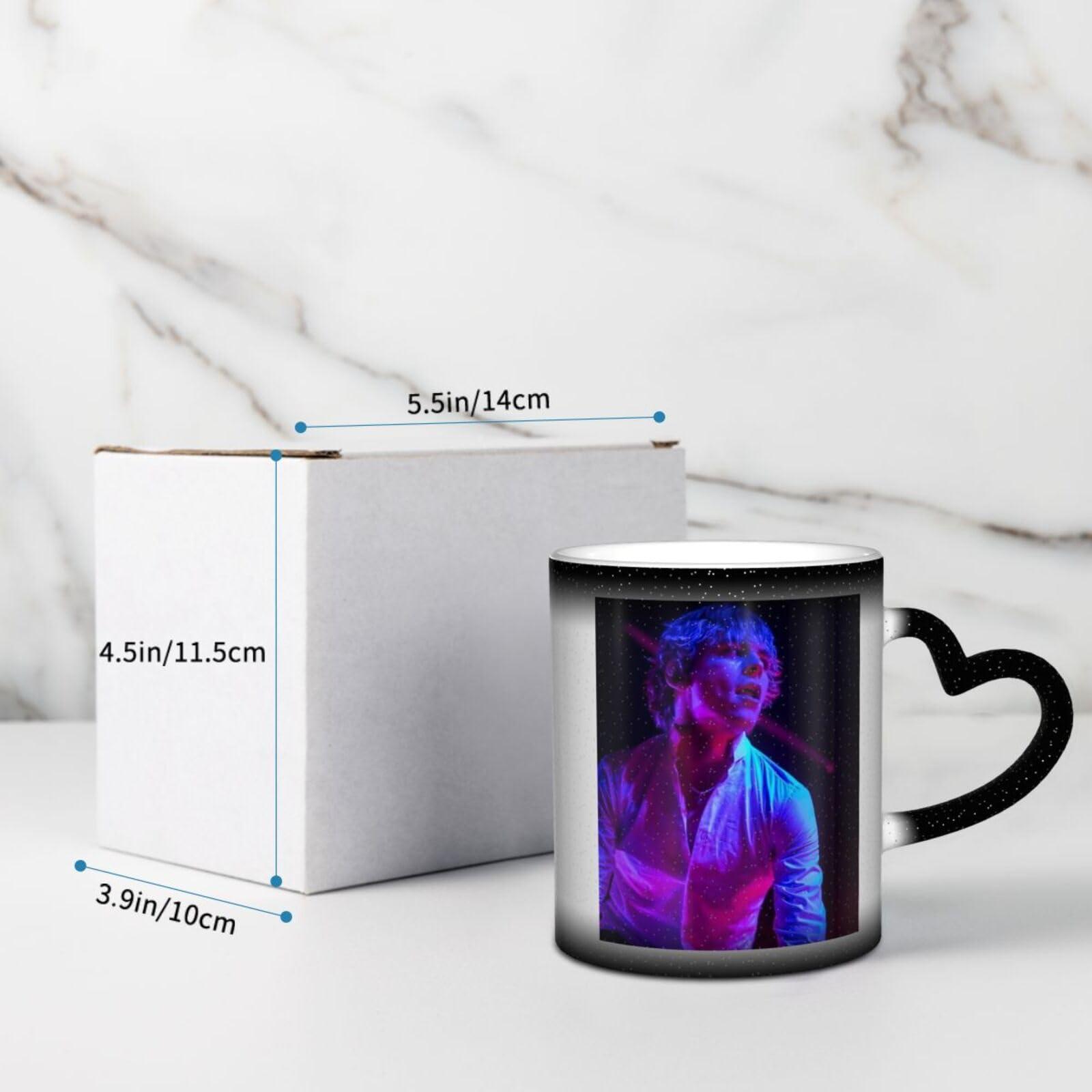 Arichwhoo Arichwhoo Ross Lynch Color Changing Coffee Mugs Sublimation Mugs Magic Mug Heat Sensitive Coffee Mugs Gifts for Man Woman 11oz