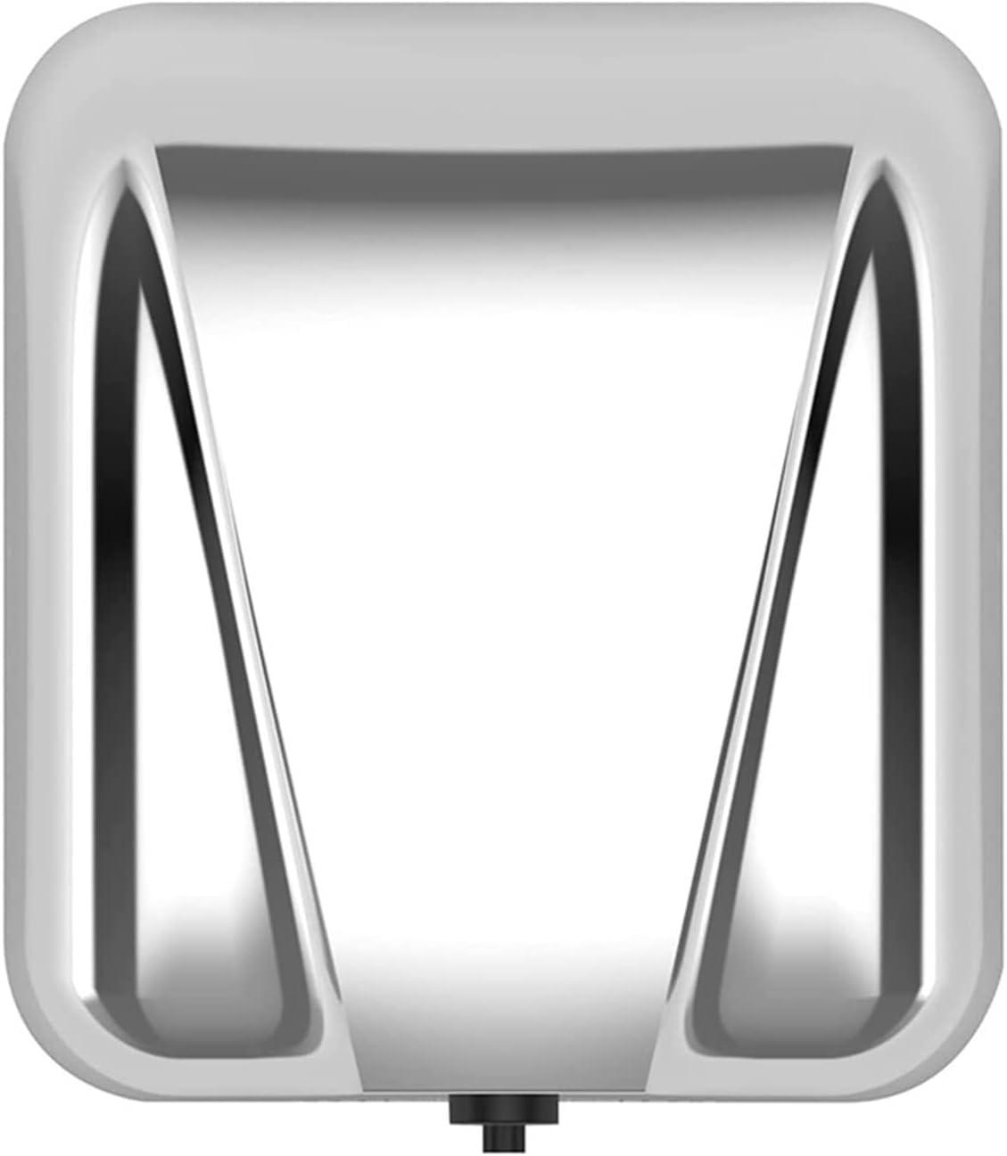 icVantA icVantA Hand Dryer Toilet 1800W Jet Hand Dryer Bathroom Smart Sensor Wall Dryer Machine 304ss Induction Automatic Hand Dryer for Commercial,Bianco-Type