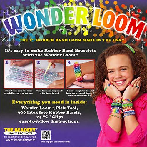 Beadery The Beadery Wonder Loom: The Ultimate Loom For Making Rubber Band Bracelets