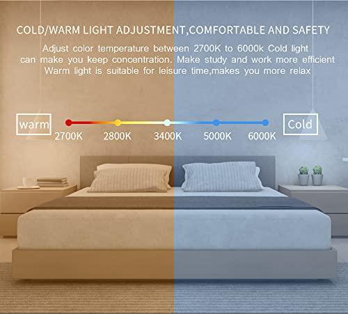 Avatar Controls Avatar Controls Smart WiFi Light Bulb, Alexa Color Changing LED Bulbs RGBCW Works with Google Home Smart Life App, No Hub Required(8W=70W) 1 Pack, E26 8W