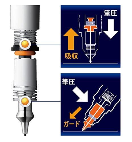 ZEBRA ZEBRA DelGuard 0.5mm Lead Mechanical Pencil, Black Body (P-MA85-BK)