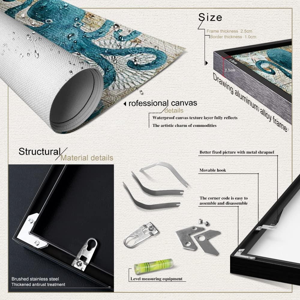 Quark Quark Vintage Lose Your Mind Find Your Soul Poster Mental Health Canvas Wall Art Abstract Aesthetic Music Girl Print Painting Modern Mid-Century Wall Decor for Bed Room Bathroom 12x16in Framed