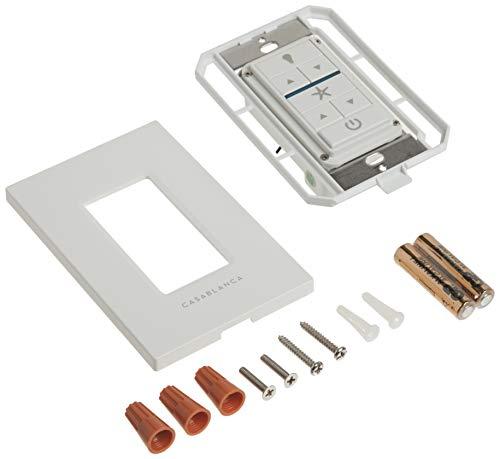 Hunter Fan Company Hunter Fan Company 99195 Casablanca Fan & Light Wall Remote Control, White