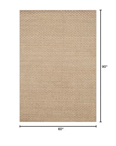Loloi Loloi Rugs HADLHD-02DU005076 Hadley/Hemingway Azure Area Rug, 5-Feet by 7-Feet 6-Inch