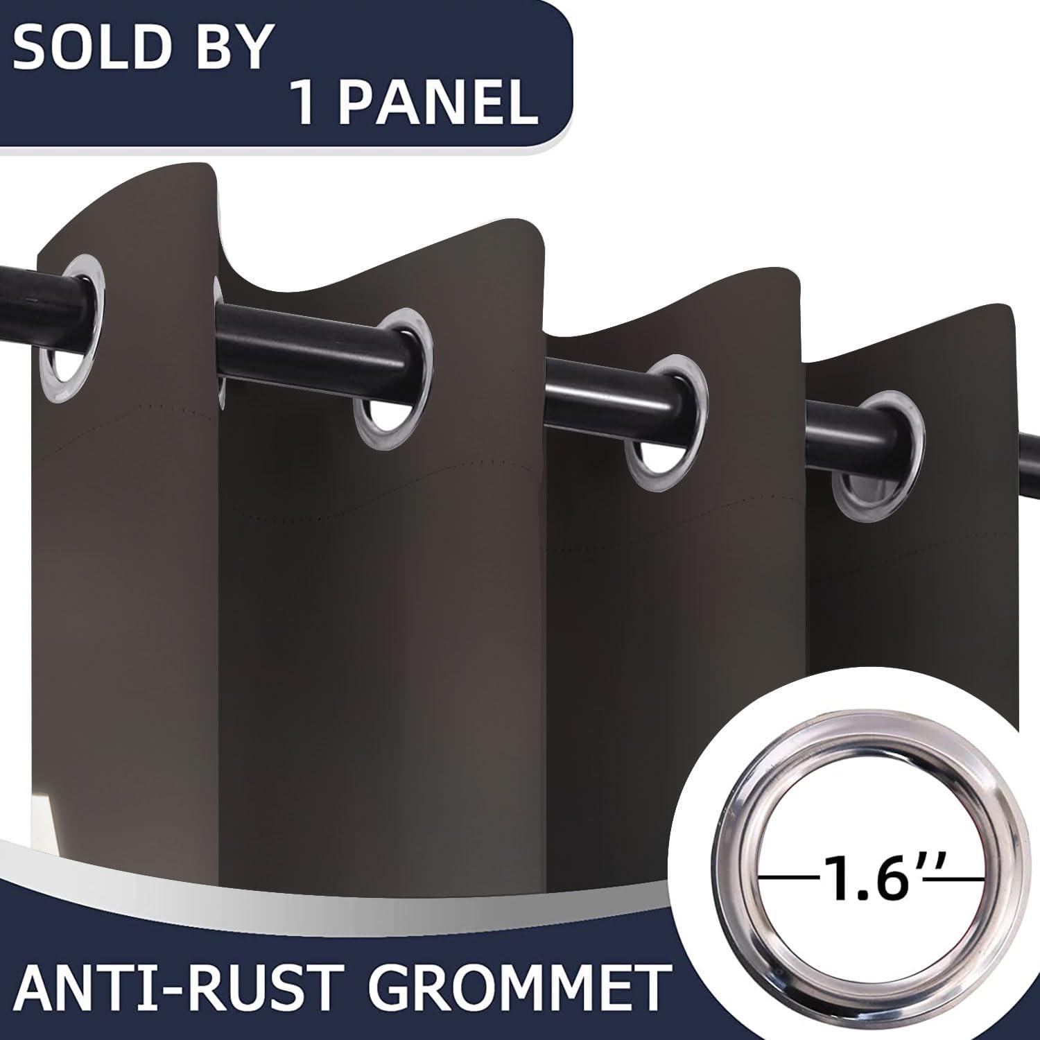 ONINUO ONINUO Movie Theater Door Curtains for Doorways, Theatre Film Reel Cinema Blackout Curtain for Kids Bedroom Closet, Grommet Thermal Insulated Privacy Door Drapes for Room Divider, 42" W x 80" L