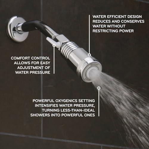 Oxygenics Oxygenics 27223 Skincare Fixed Shower Head, Chrome