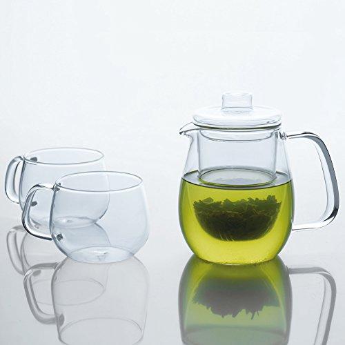KINTO(????) KINTO 8294 UNITEA Jug, 24.0 fl oz (680 ml), Glass, Dishwasher and Microwave Safe