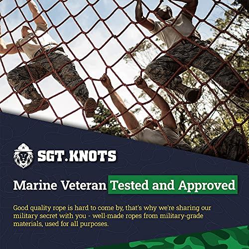 SGT KNOTS SGT KNOTS Diamond Grip Black Bungee Cord - 100% Stretch Elastic Cord and Absorbent Bungee Shock Cord for Camping, Kayak Deck, Crafting (1/4\" x 50ft)