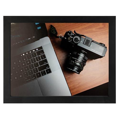 ArtToFrames ArtToFrames 14x24 inch .75 Satin Black Stem - 1.125 Rabbet Wood Picture Frame, 2WOM10015-14x24