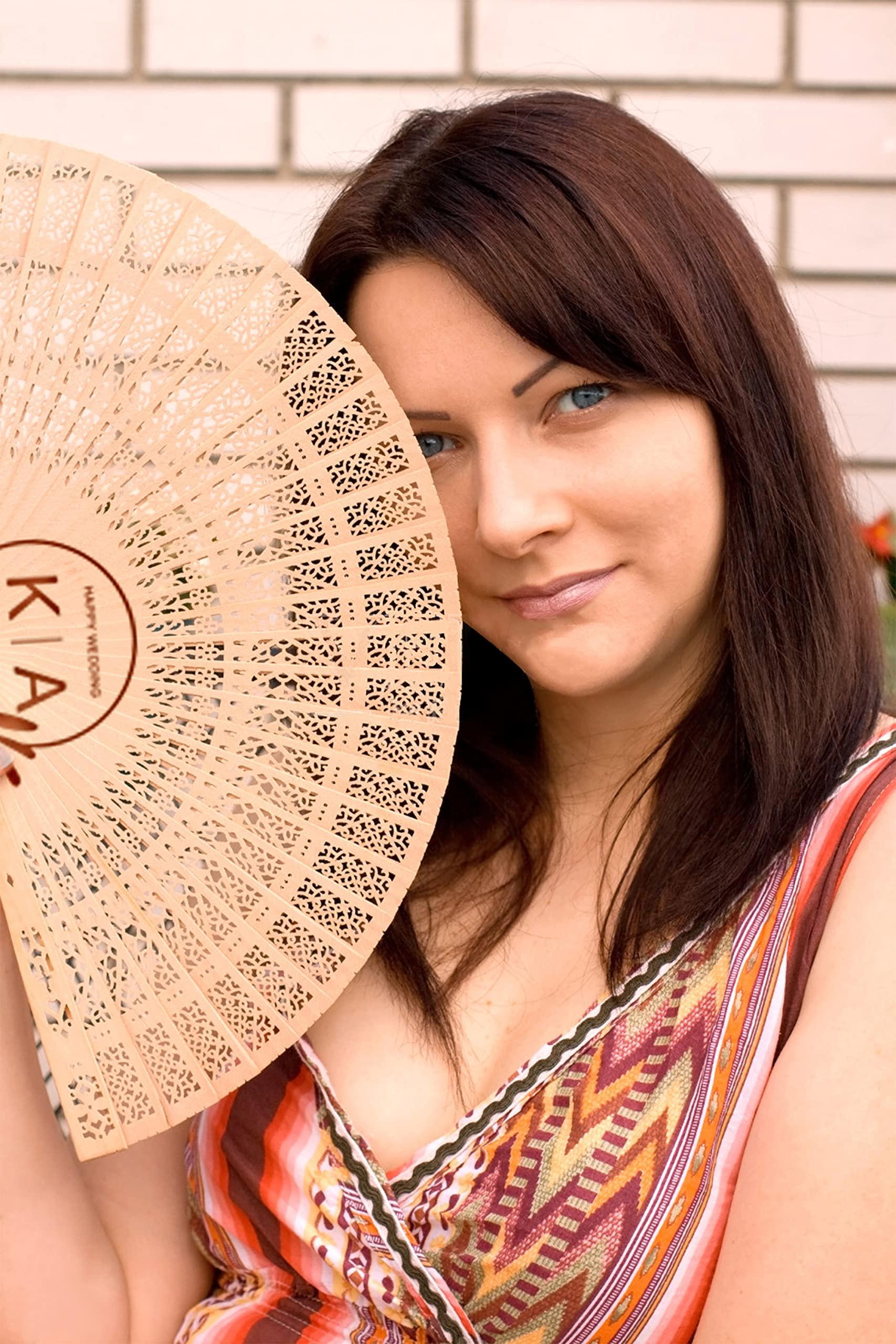 DFDG Personalized Folding Fans Handheld Bulk Custom Abanicos De Mano for Wedding Favors Bridal Bachelor Party Chinese Fans Folding Fan