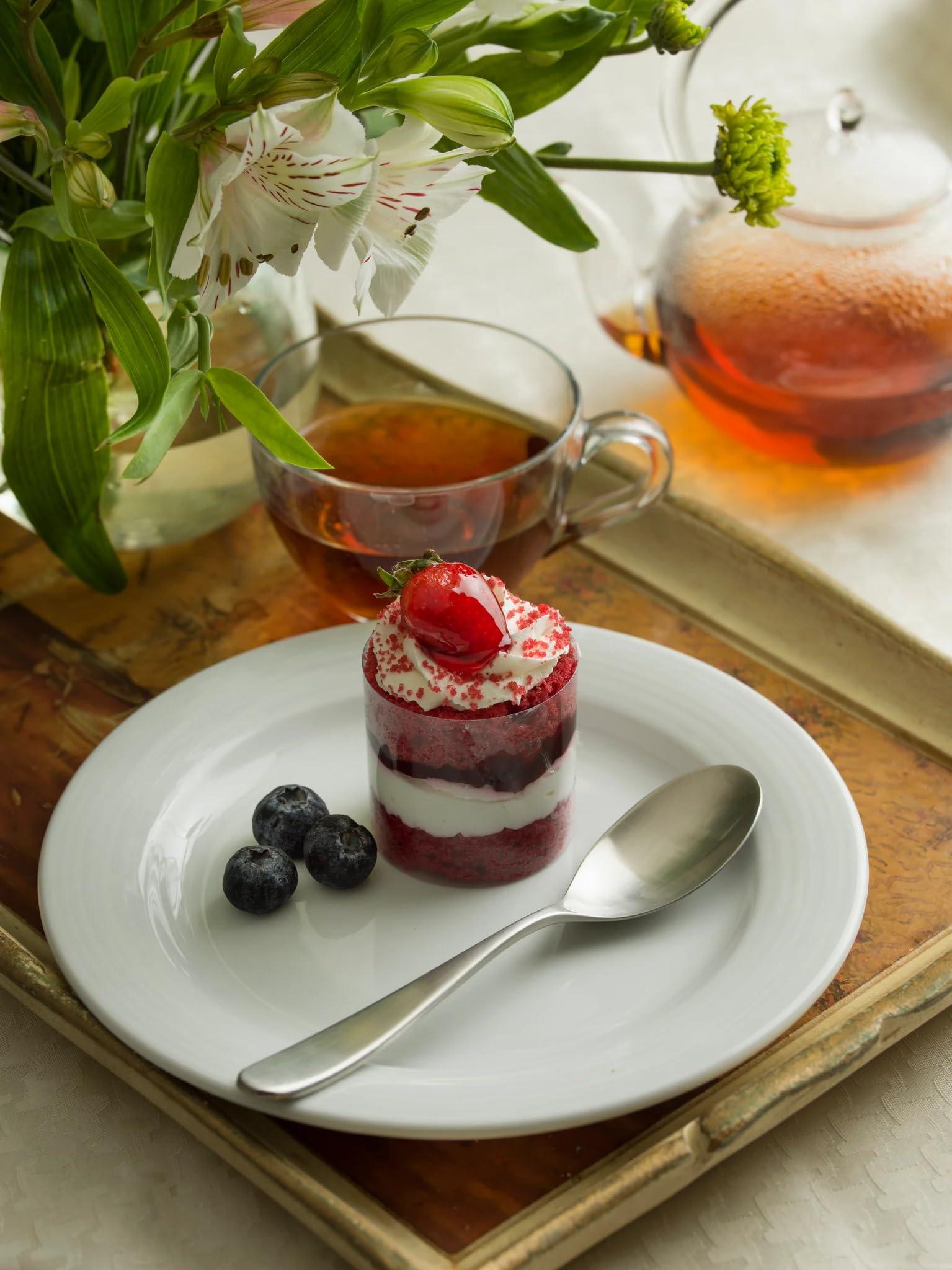 D DANIALLI DANIALLI Modern Marettimo Silverware Set - 18/10 Stainless Steel Flatware Set for Elegant Dining - Dishwasher Safe Cutlery Set (40-Piece Matte)