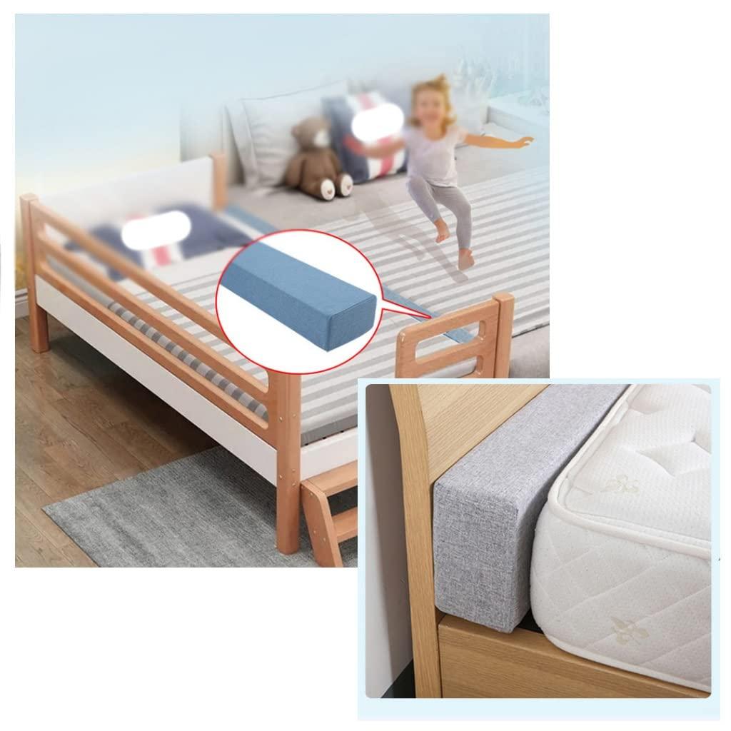 ydhgifd Bed Wedge Pillow Headboard Cushion Bed Gap Filler Mattress Mattress Gap Filler Headboard Pillow Fill The Gap Bed Wedge Pillow Stopper Soft Gap Headboard (Color : Gray, Size : 20X18X50cm)