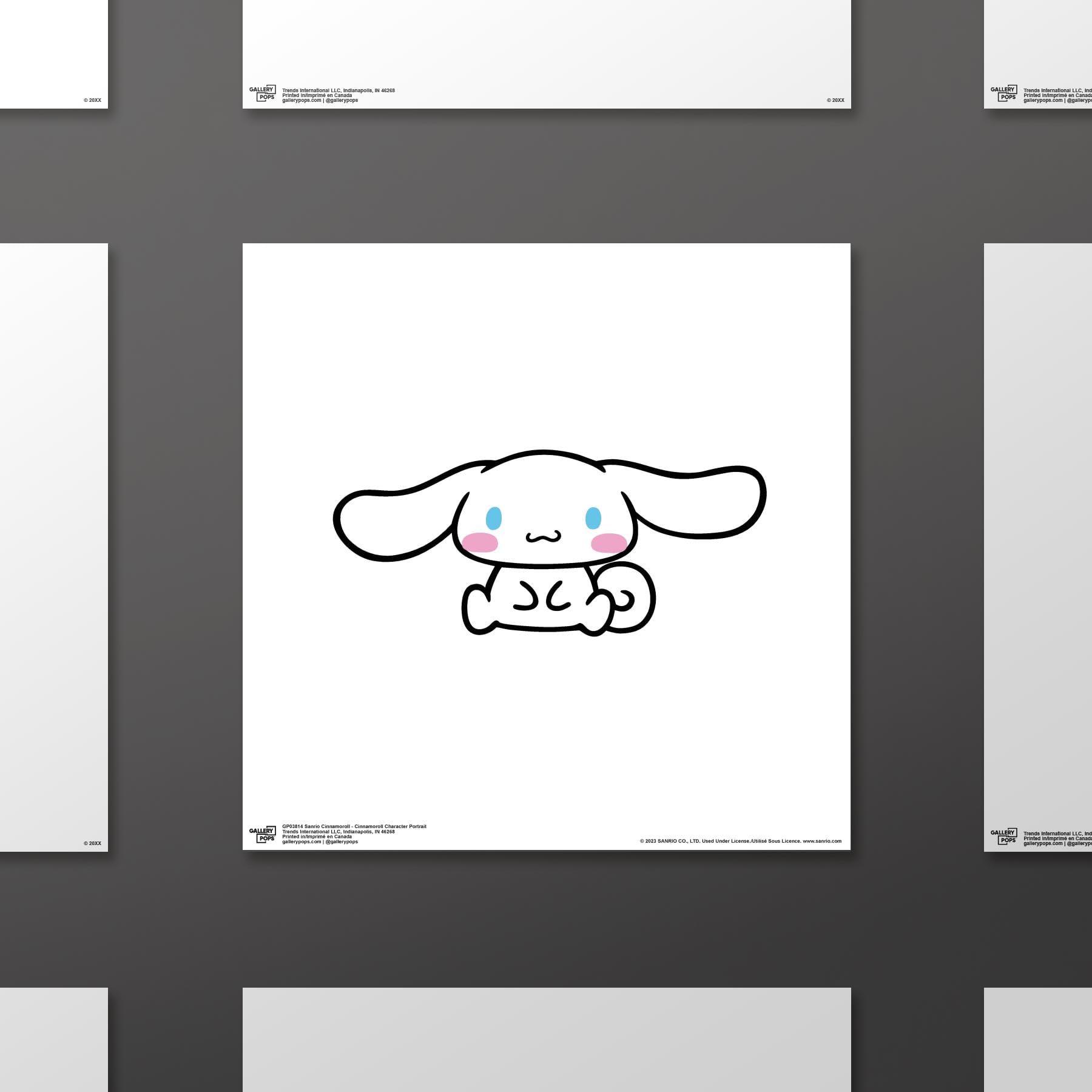 Trends International Trends International Gallery Pops Sanrio Cinnamoroll - Cinnamoroll Character Portrait Wall Art Wall Poster, 12.00\" x 12.00\", Unframed Version