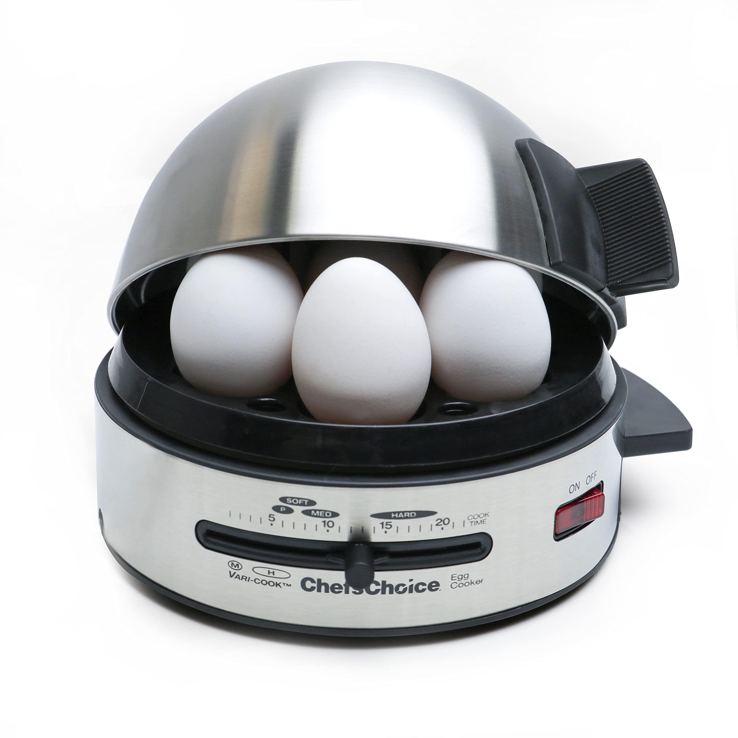 Chef’sChoice Chef\'sChoice 810 Gourmet 7-Egg Cooker with Electronic Timer, Audible Signal & Nonstick Stainless Steel Design