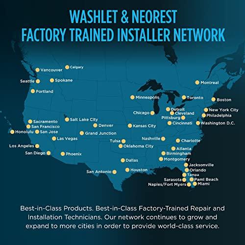 TOTO TOTO SW2014#01 A100 Electronic Bidet Toilet Cleansing Warm Water and Heated Seat, Elongated, Cotton White