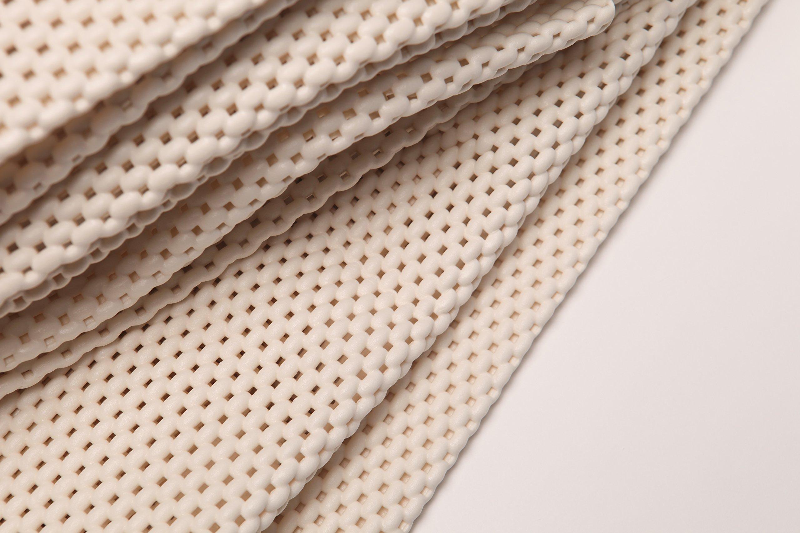 Grip-It Grip-It Premium Lock Extra Cushioned Non-Slip Rug Pad for Area Rugs and Runner Rugs, Rug Pad for Hardwood Floors 12\' x 18\'