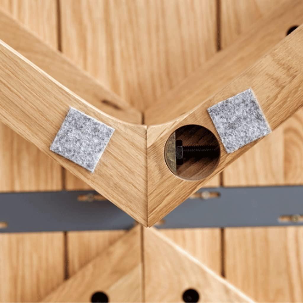 QQWW Side Table Coffee Side Table All Solid Wood Round Coffee Table Nordic Simple Modern High-end Oak End Tables Decoration Living Room Perfect Furniture