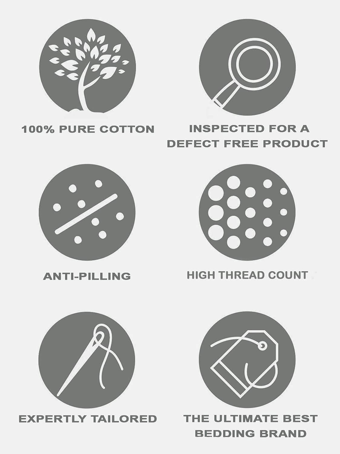 Mlv Linen Luxurious Finish Comfortable Sleeper Sofa Bed Sheet Set, Pure Egyptian Cotton - Solid Beige (Queen Size 62\"x74\"x 6\")