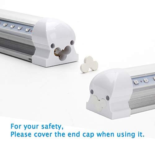 Exulight LED Black Light Bar, Exulight 10W T8 48 LEDs UV Led Tube Blacklight, Black Lights for Parties Halloween Body Paint Room Bedroom Décor Poster Lighting