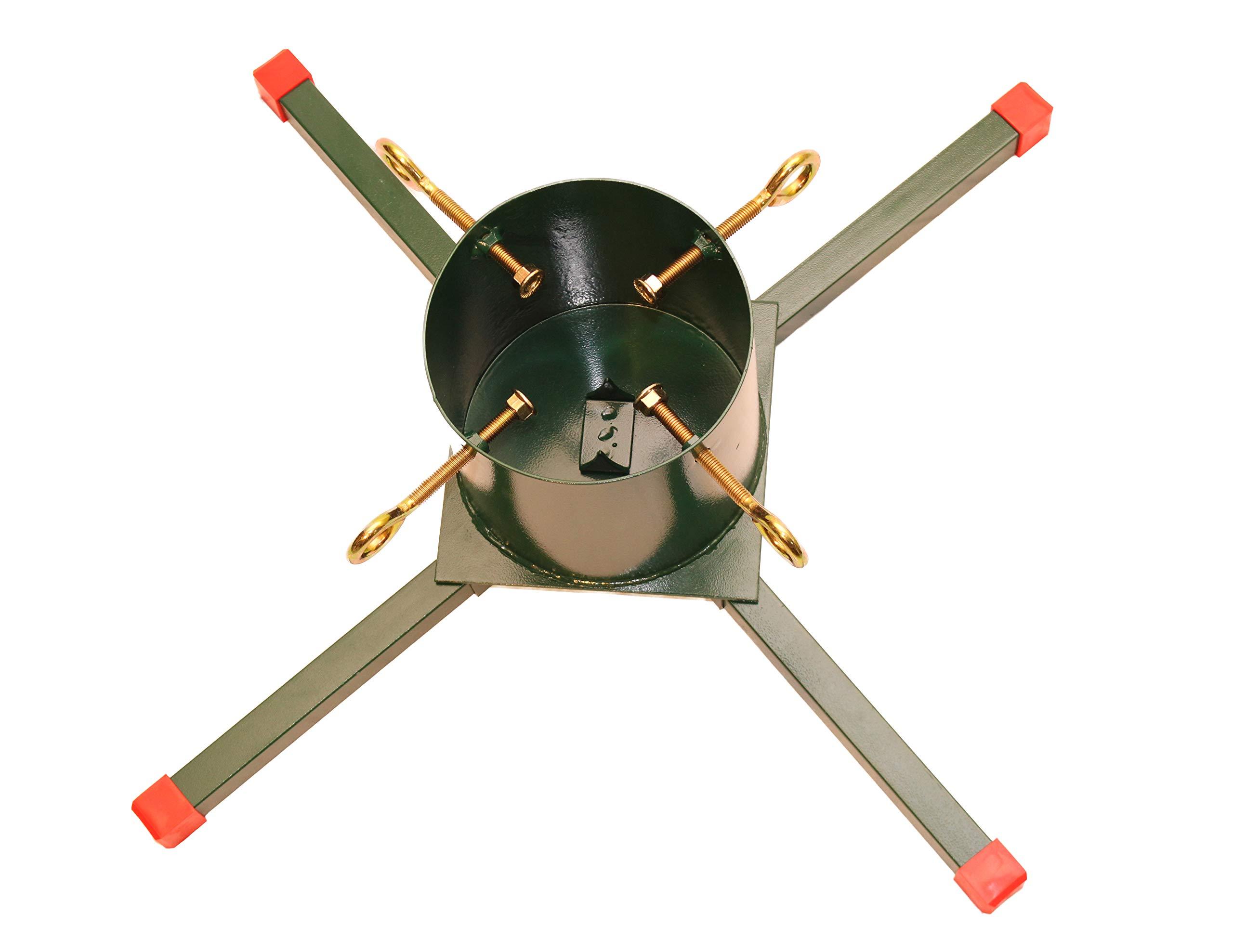 Goliath Goliath Welded Steel Christmas Tree Stand for Live Trees 5 to 12 Foot