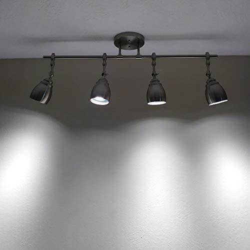 LumStory MR16 LED Bulb 5000K Daylight 12V GU5.3 Bipin Base Non-Dimmable 50W Equivalent Halogen Bulbs 5W LED Replacement for Landscape Track Lighting 10-Pack